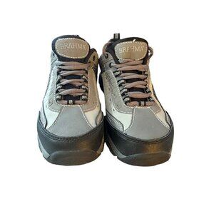 Brahma Steel Toe Mens Work Shoes Seth Grey/Black Men's Size 7.5 ASTM F 2413-11